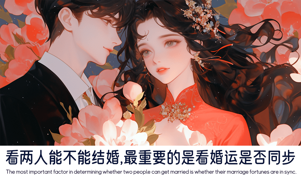 看两人能不能结婚，最重要的是看婚运是否同步