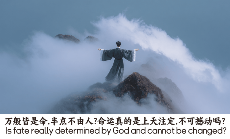 万般皆是命,半点不由人