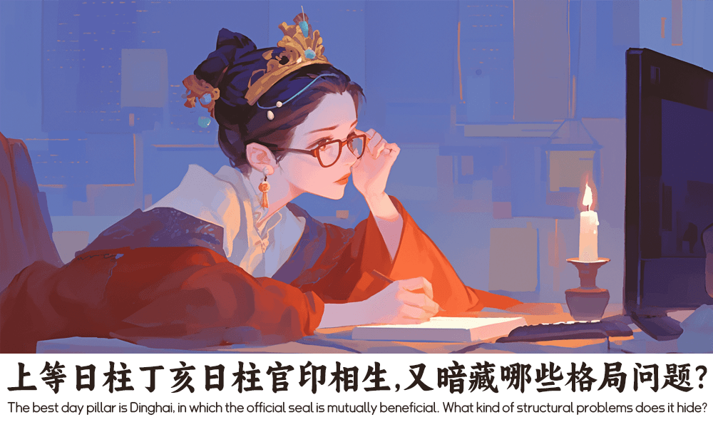 上等日柱丁亥日柱官印相生，又暗藏哪些格局问题？