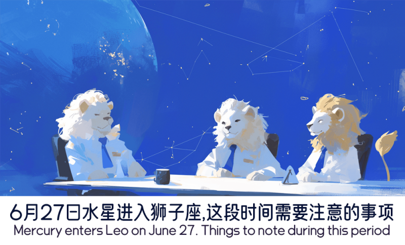 水星进入狮子座需要注意的事项