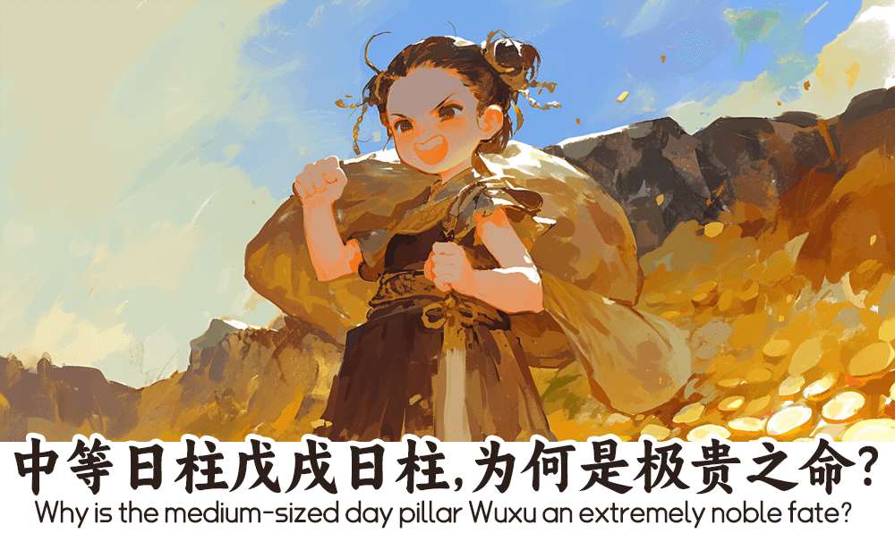 中等日柱戊戌日柱，为何是极贵之命？