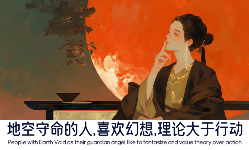 地空守命的人为什么喜欢幻想