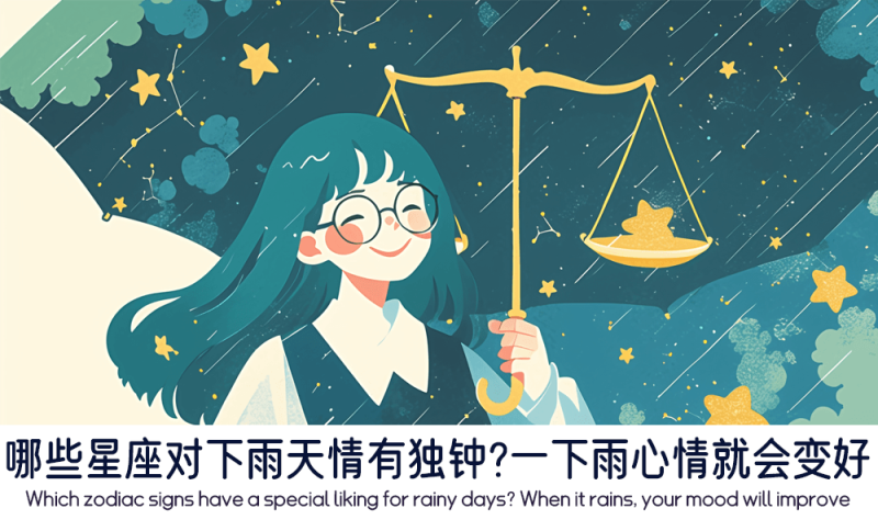 哪些星座对下雨天情有独钟？