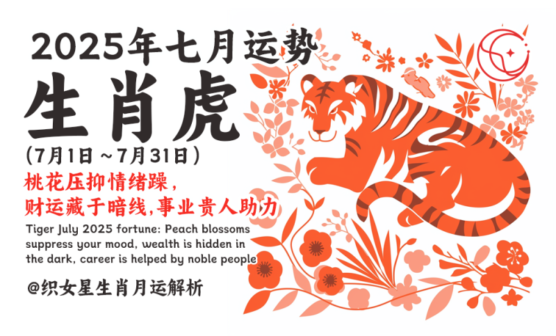 属虎 | 2025年七月运势