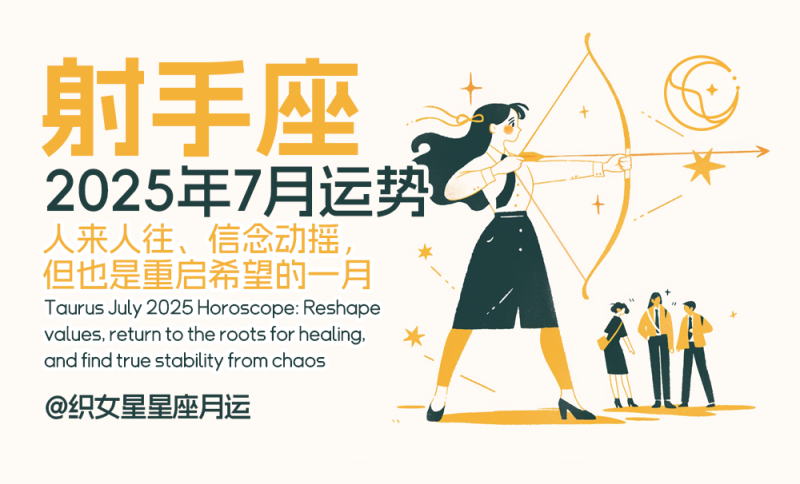 射手座织女星七月运势