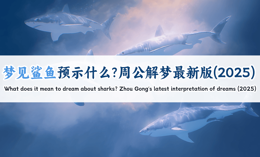 梦见鲨鱼预示什么？周公解梦最新版（2025）