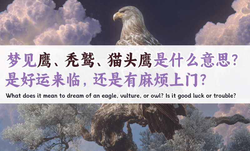 梦见鹰、秃鹫、猫头鹰是什么意思
