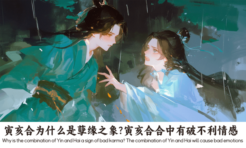 寅亥合孽缘之象
