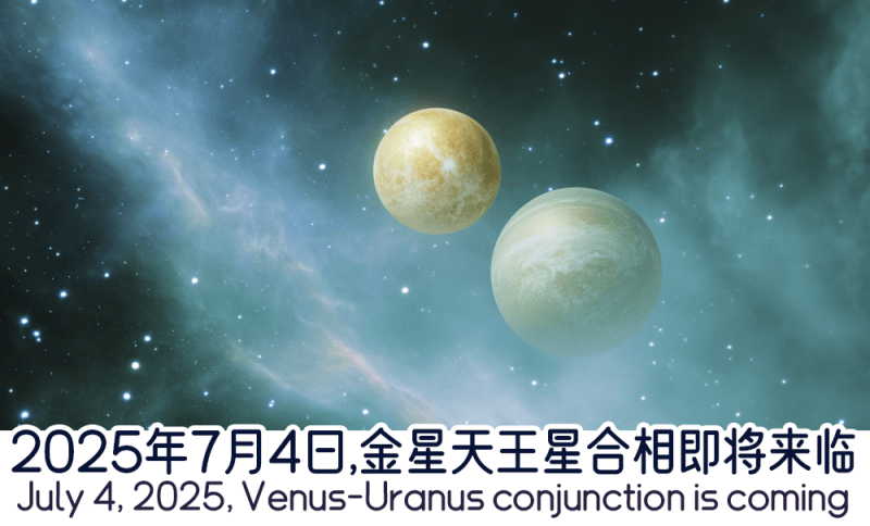金星天王星合相即将来临