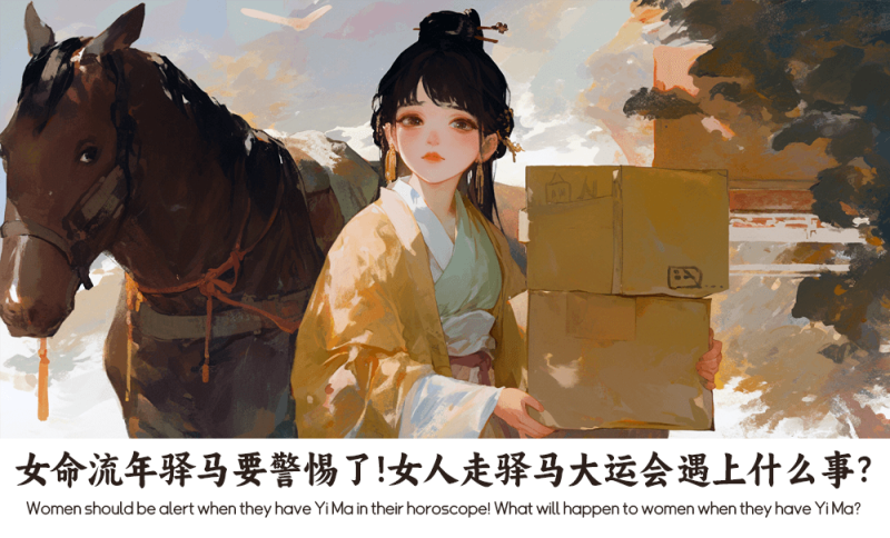 女命流年驿马