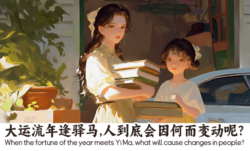 大运流年逢驿马