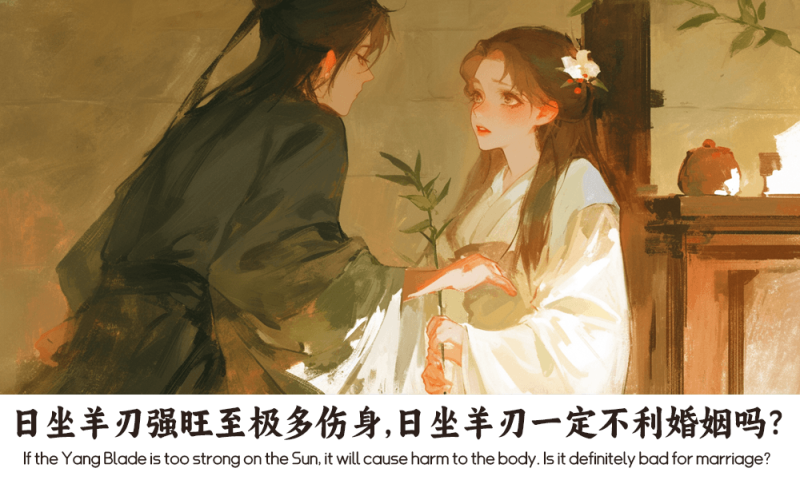 日坐羊刃强旺至极多伤身
