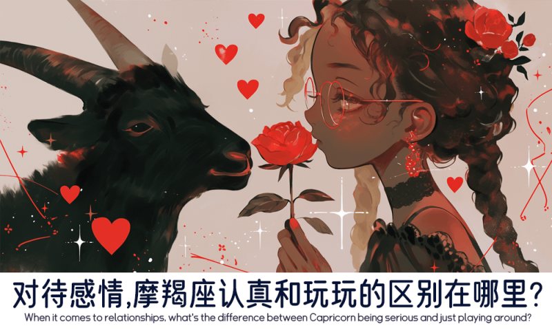 摩羯座认真和玩玩的区别在哪里？
