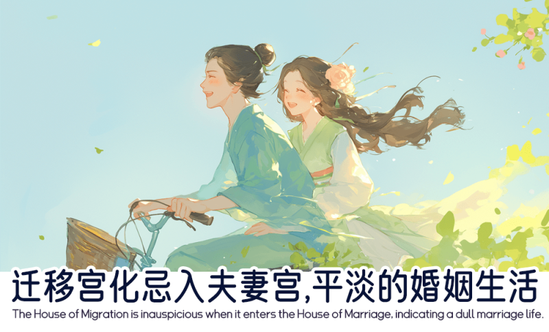 迁移宫化忌入夫妻宫的婚姻生活