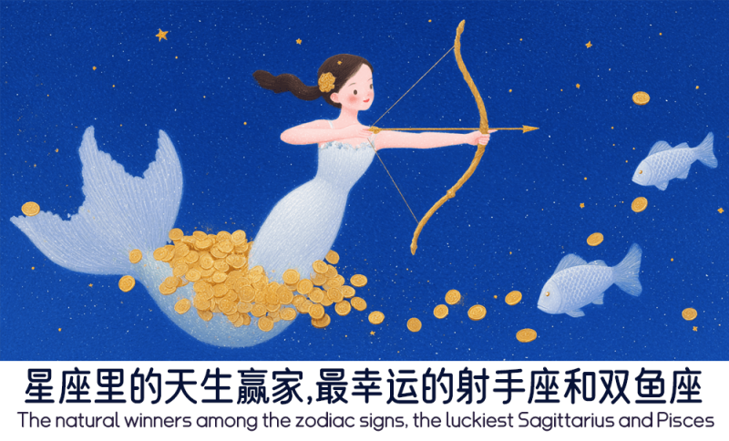 最幸运的射手座和双鱼座