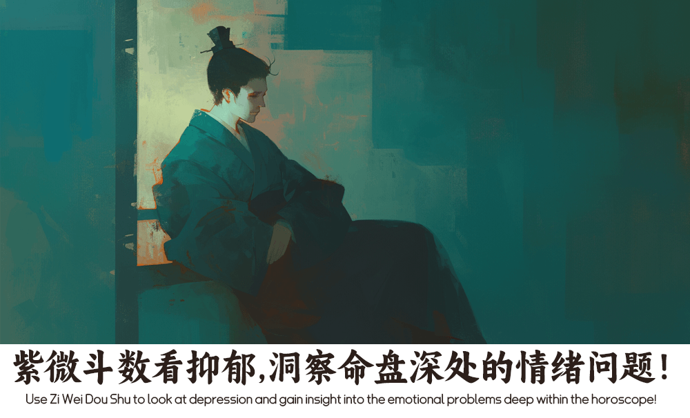 紫微斗数看抑郁，洞察命盘深处的情绪问题！