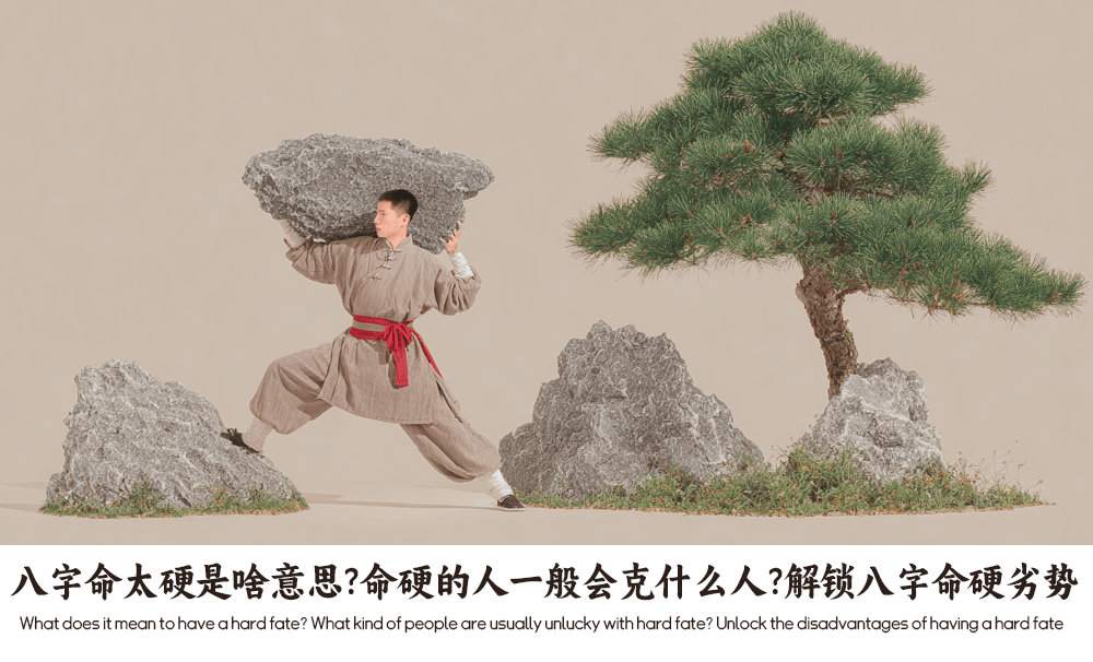 八字命太硬是啥意思？命硬的人一般会克什么人？解锁八字命硬劣势