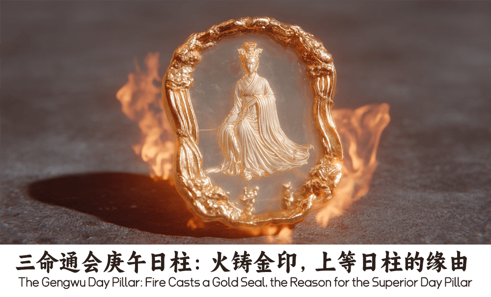 三命通会庚午日柱：火铸金印，上等日柱的缘由