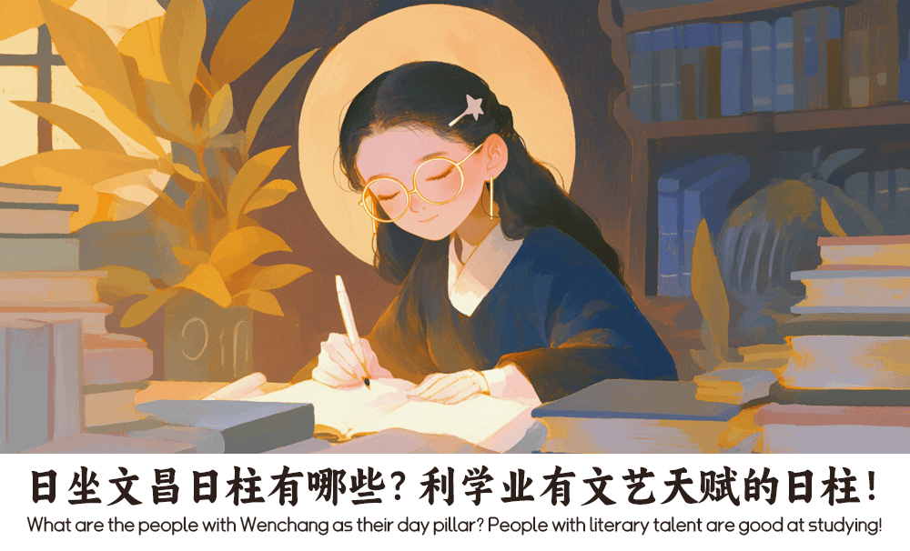 日坐文昌日柱有哪些？利学业有文艺天赋的日柱！