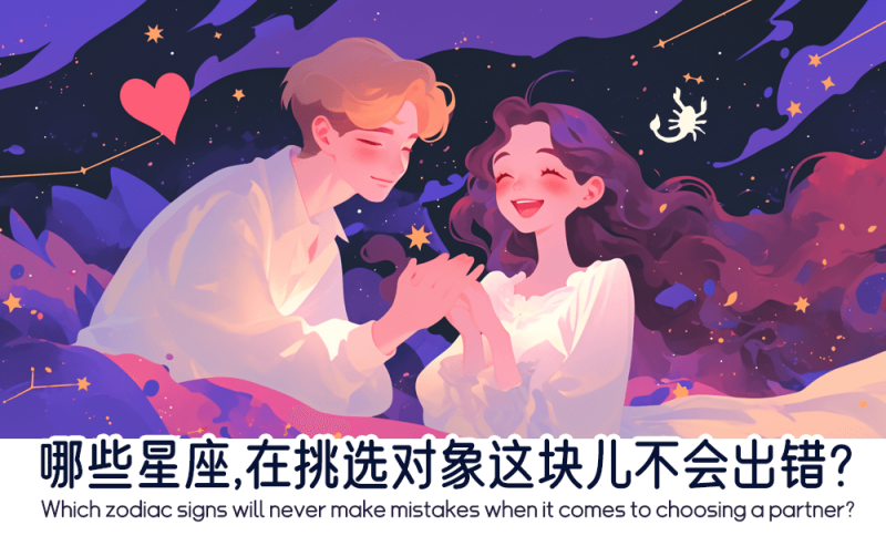 哪些星座在挑选对象这块儿不会出错？