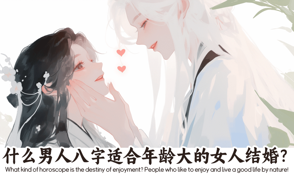 什么男人八字适合年龄大的女人结婚？