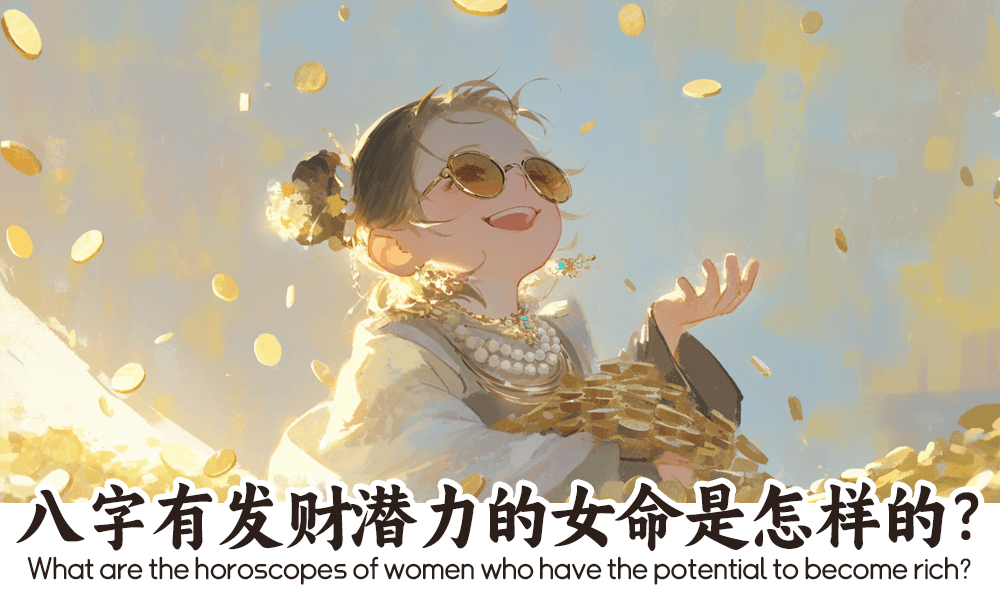 八字有发财潜力的女命是怎样的？