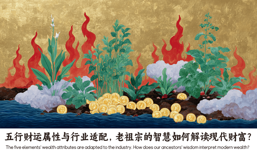 五行财运属性与行业适配，老祖宗的智慧如何解读现代财富？