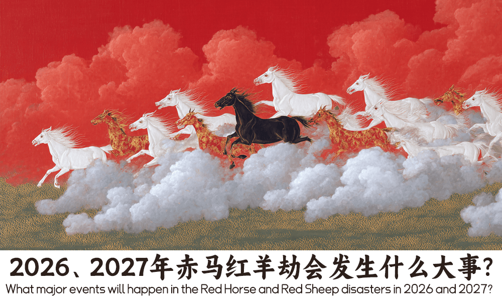 2026、2027年赤马红羊劫会发生什么大事?