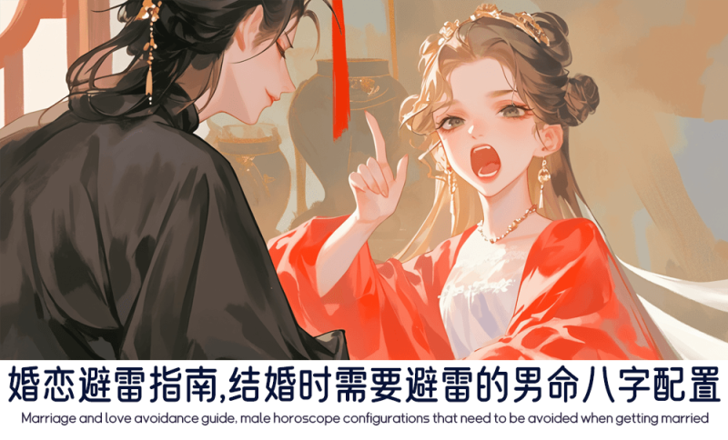 结婚时需要避雷的男命八字配置