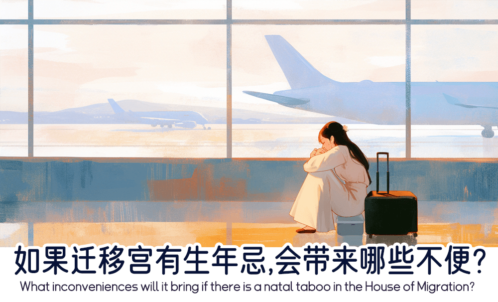 如果迁移宫有生年忌，会带来哪些不便？