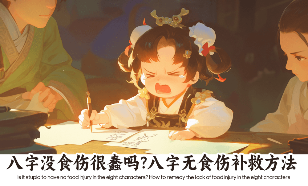 八字没食伤很蠢吗？八字无食伤补救方法