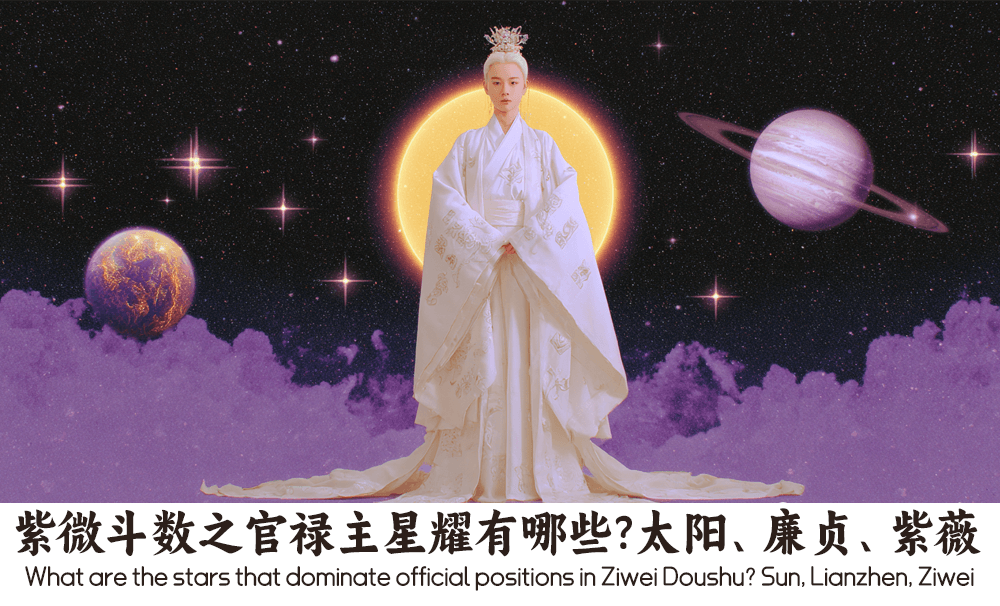 紫微斗数之官禄主星耀有哪些？太阳、廉贞、紫薇