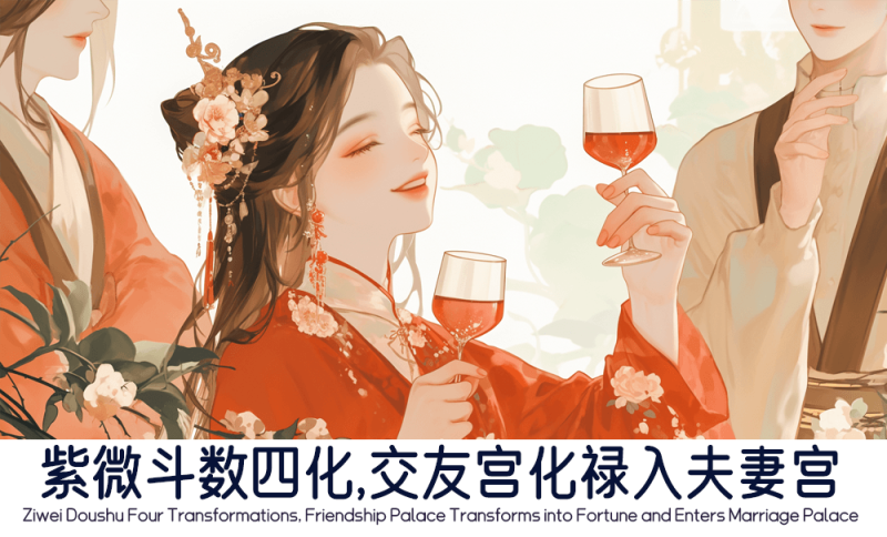 交友宫化禄入夫妻宫