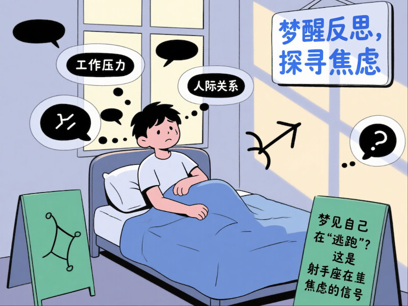 梦见自己在“逃跑”？这是射手座在焦虑的信号