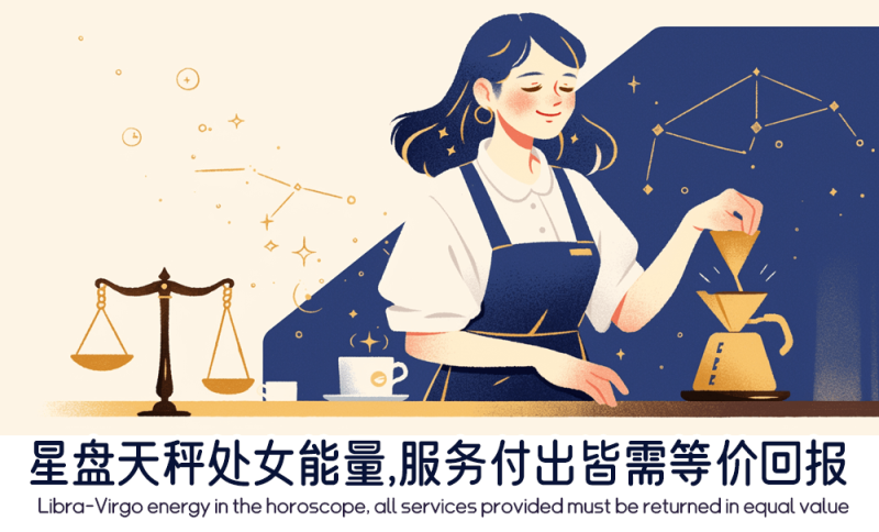 星盘天秤处女能量