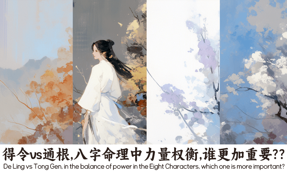得令vs通根，八字命理中力量权衡，谁更加重要？