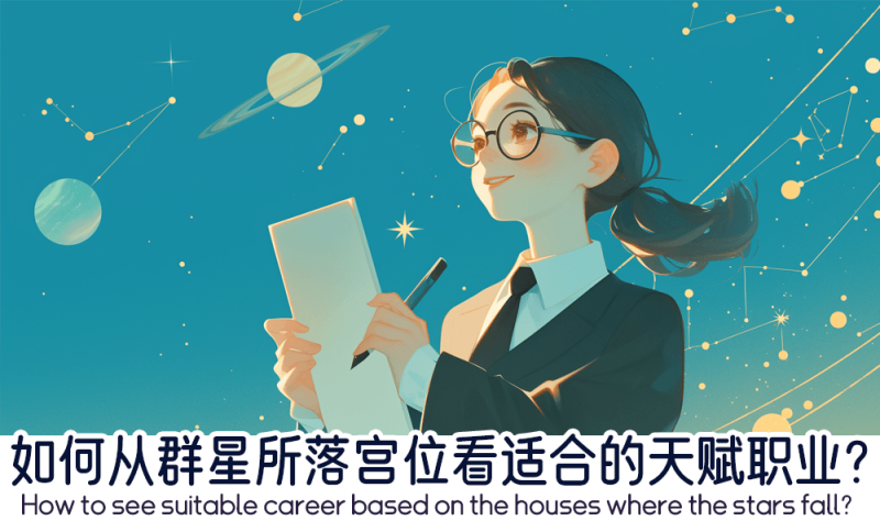 如何从群星所落宫位看适合的天赋职业？
