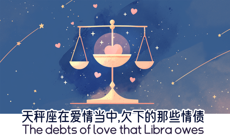 天秤座在爱情中欠下的情债