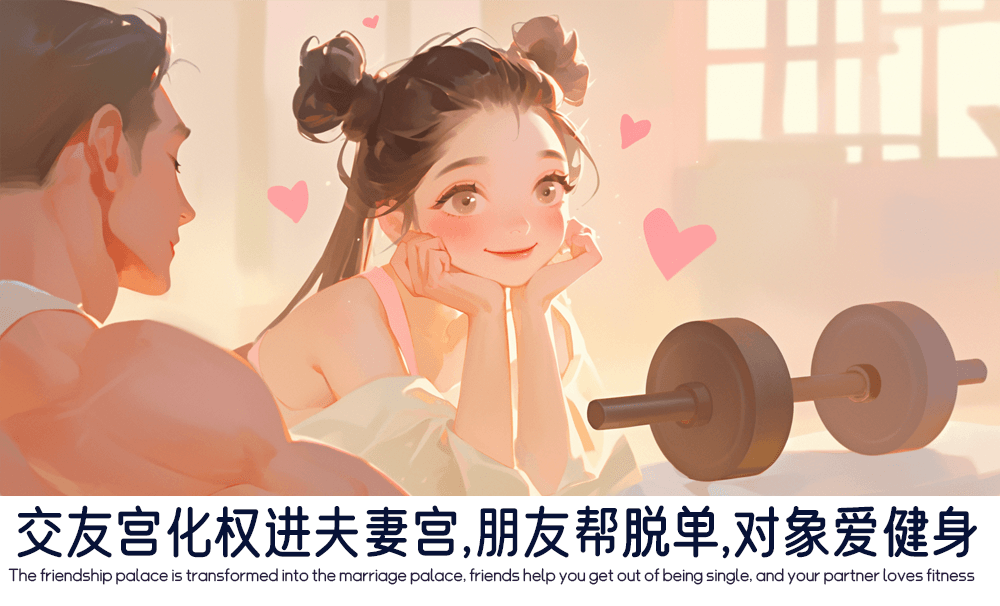交友宫化权进夫妻宫，朋友帮脱单，对象爱健身