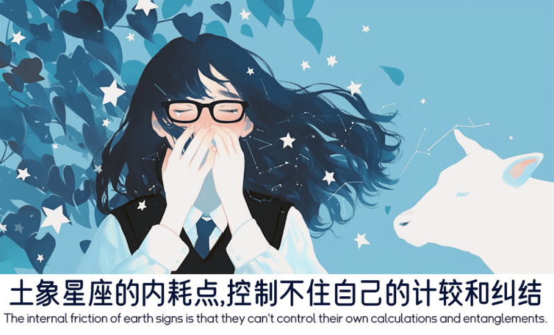 土象星座的内耗点