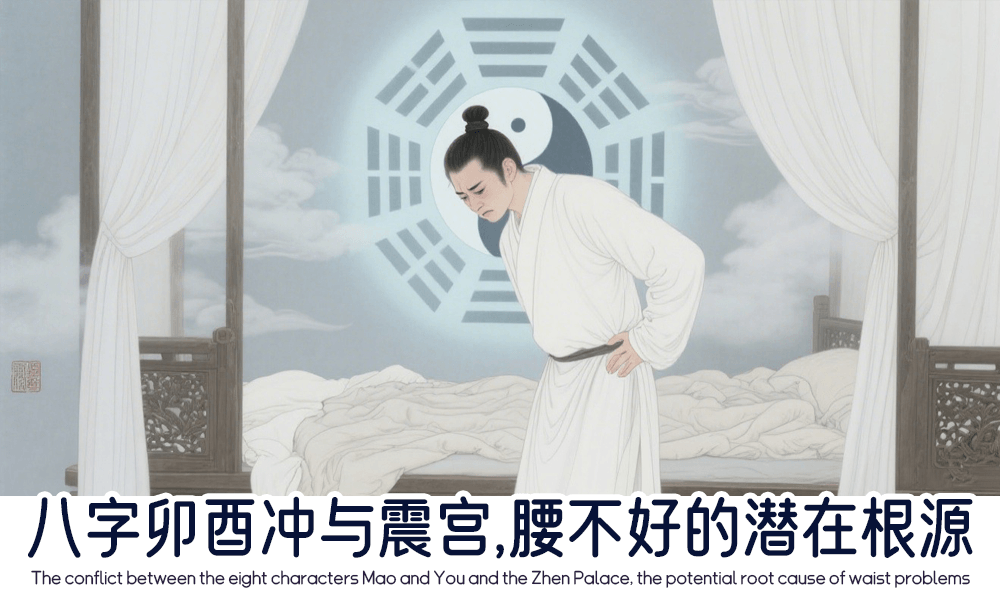 八字卯酉冲与震宫，腰不好的潜在根源