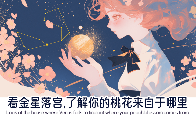 看金星落宫了解自己的桃花