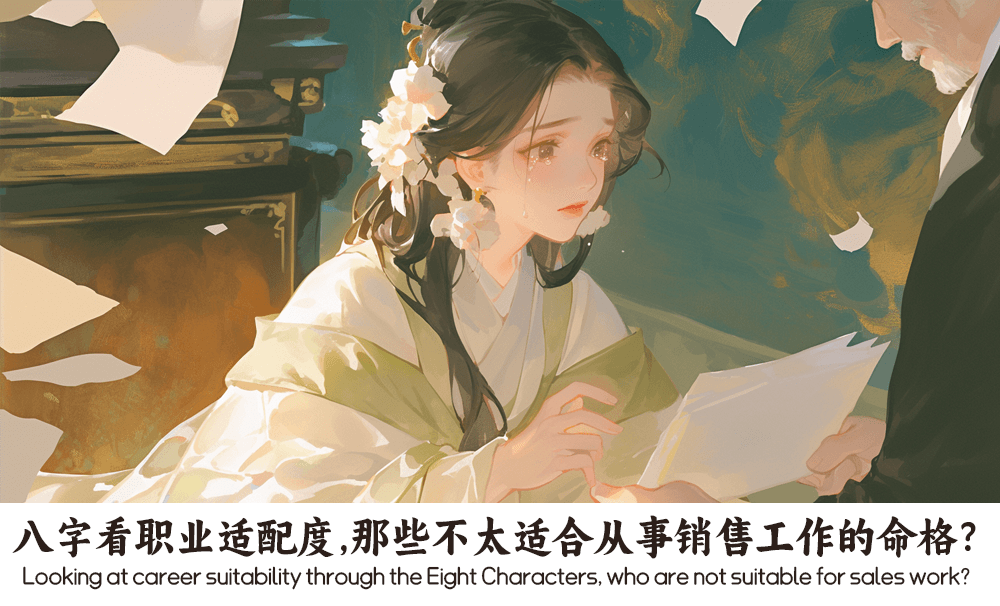 八字看职业适配度，那些不太适合从事销售工作的命格？