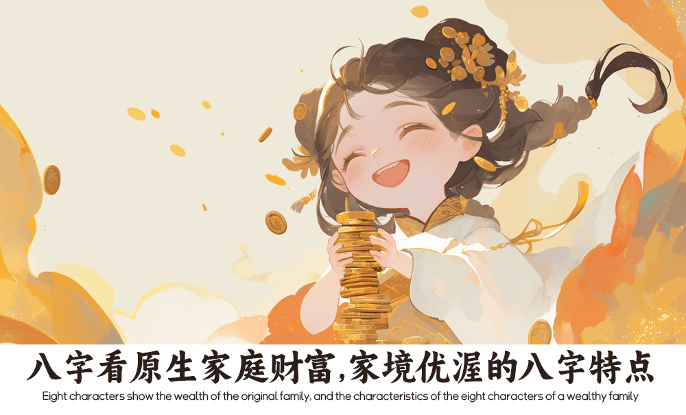 八字看原生家庭财富，家境优渥的八字特点