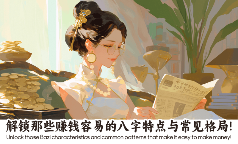 赚钱容易的八字特点