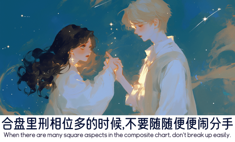 合盘里刑相位多的时候