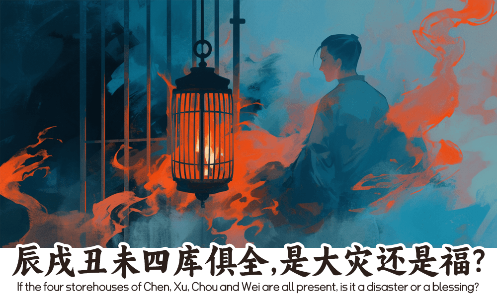 辰戌丑未四库俱全，是大灾还是福？
