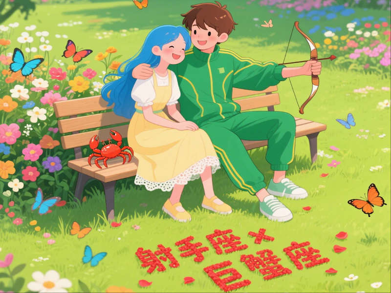  射手座 × 巨蟹座