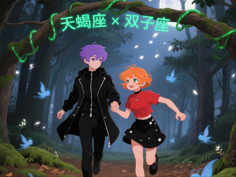 天蝎座 × 双子座