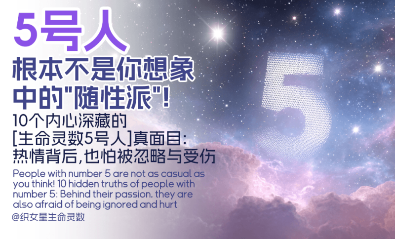 生命灵数5号人